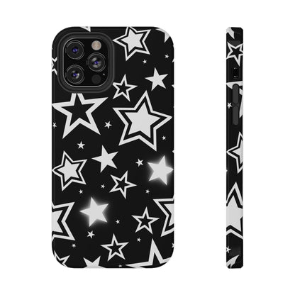 Black Stardust iPhone Case