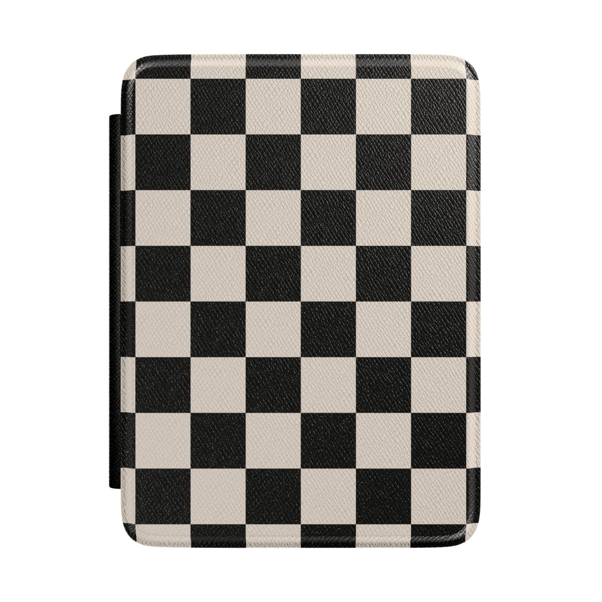 Espresso Checkered Kindle Case