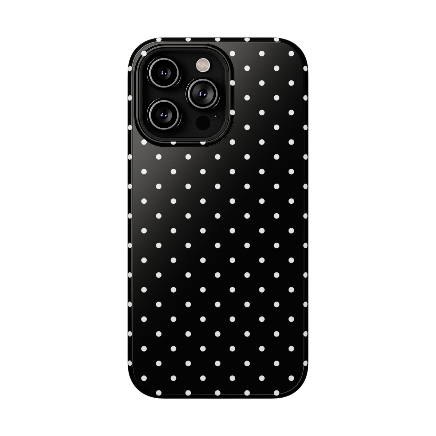 White Mini Dots iPhone Case