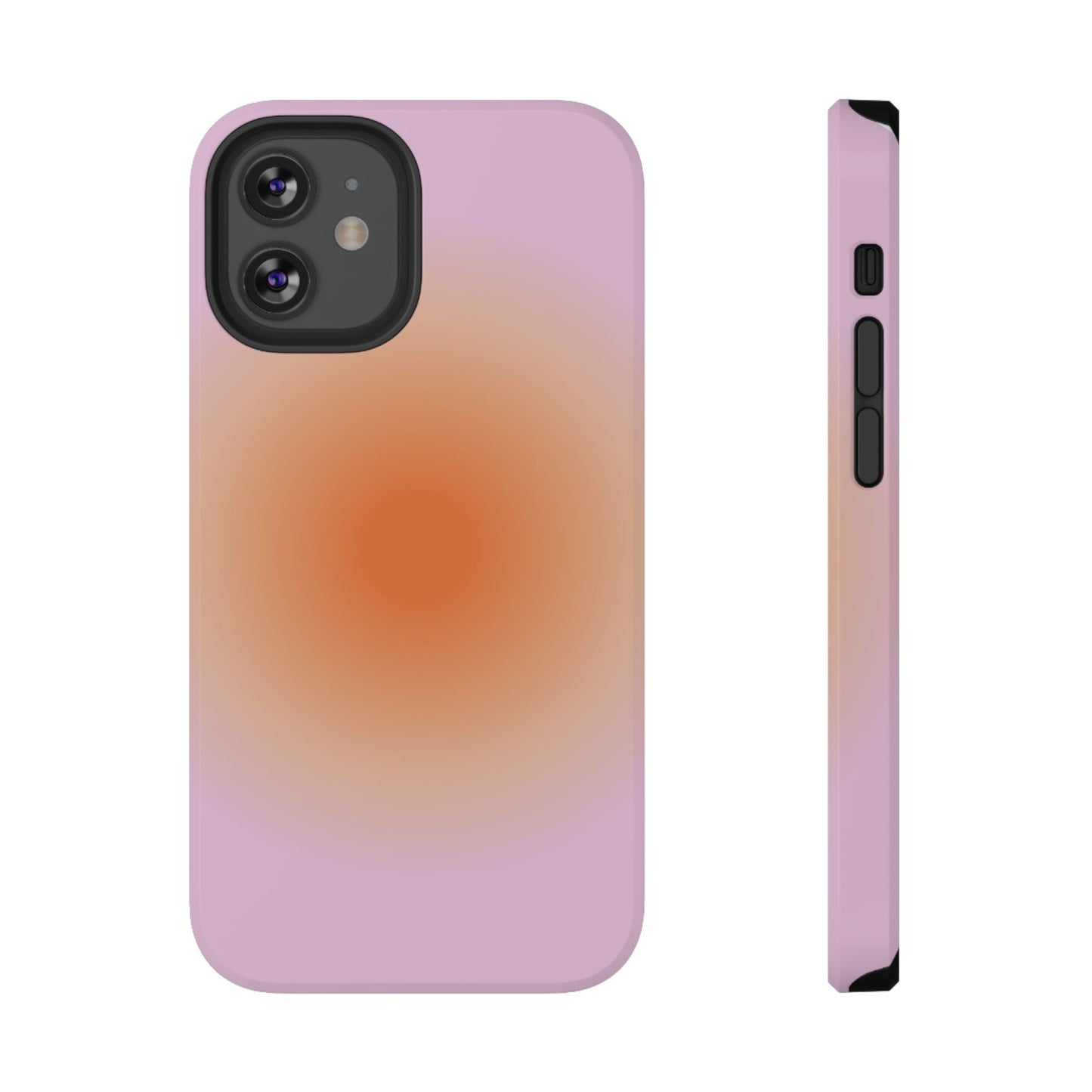 Orange & Purple Aura iPhone Case