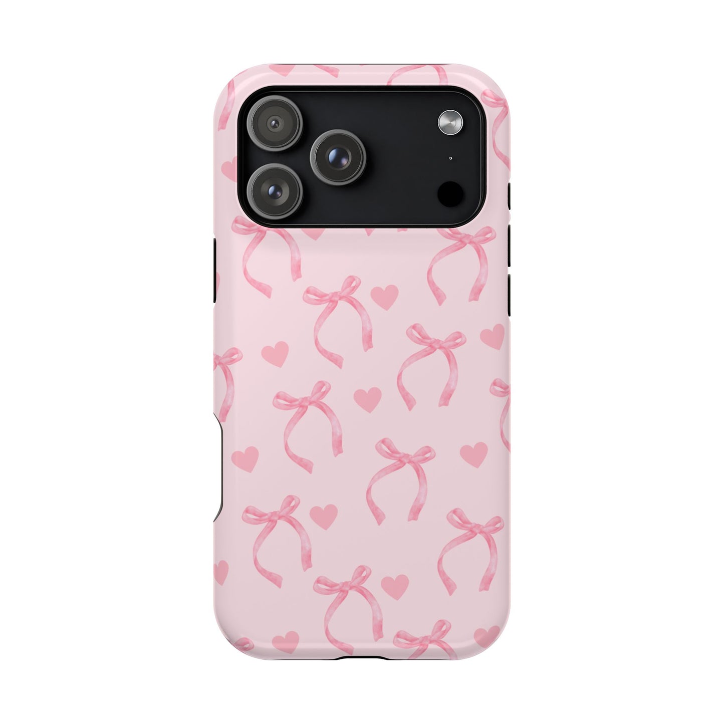 Bows & Hearts iPhone Case