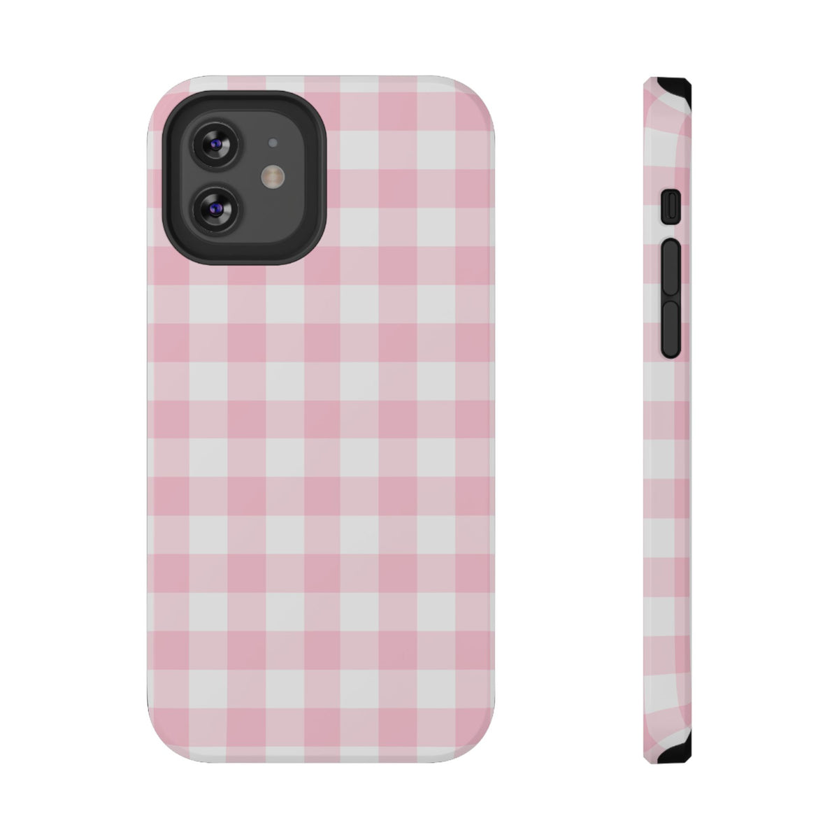 Pink Gingham iPhone Case