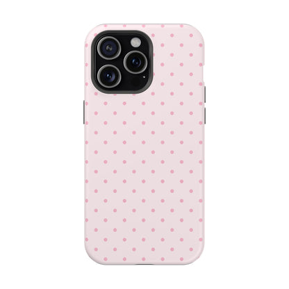 Pink Sprinkles Mini Dots iPhone Case