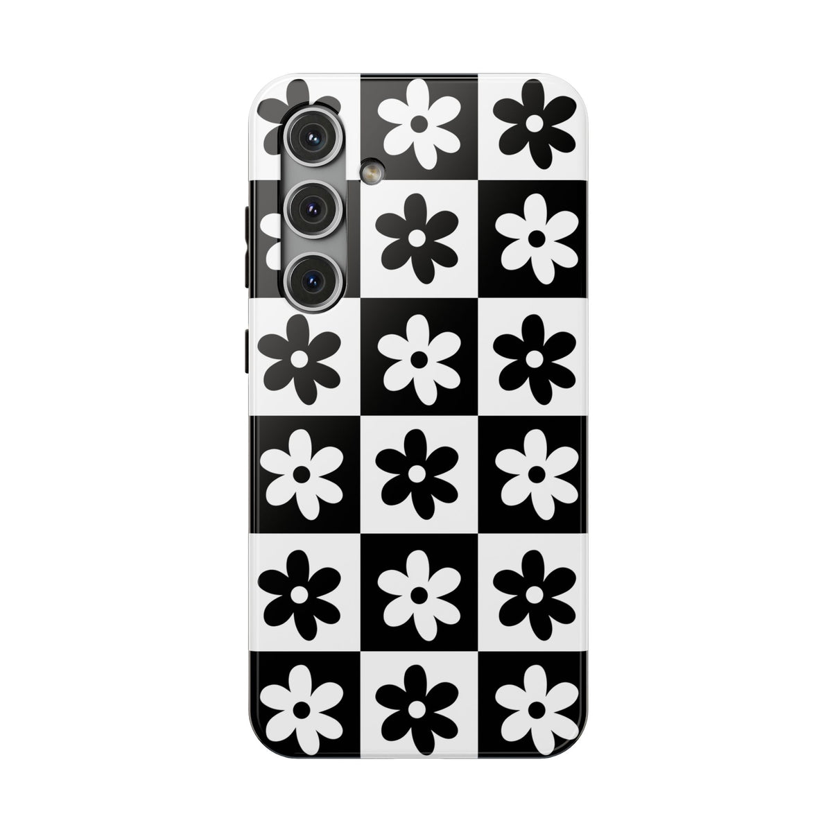 Black & White Garden Samsung Case