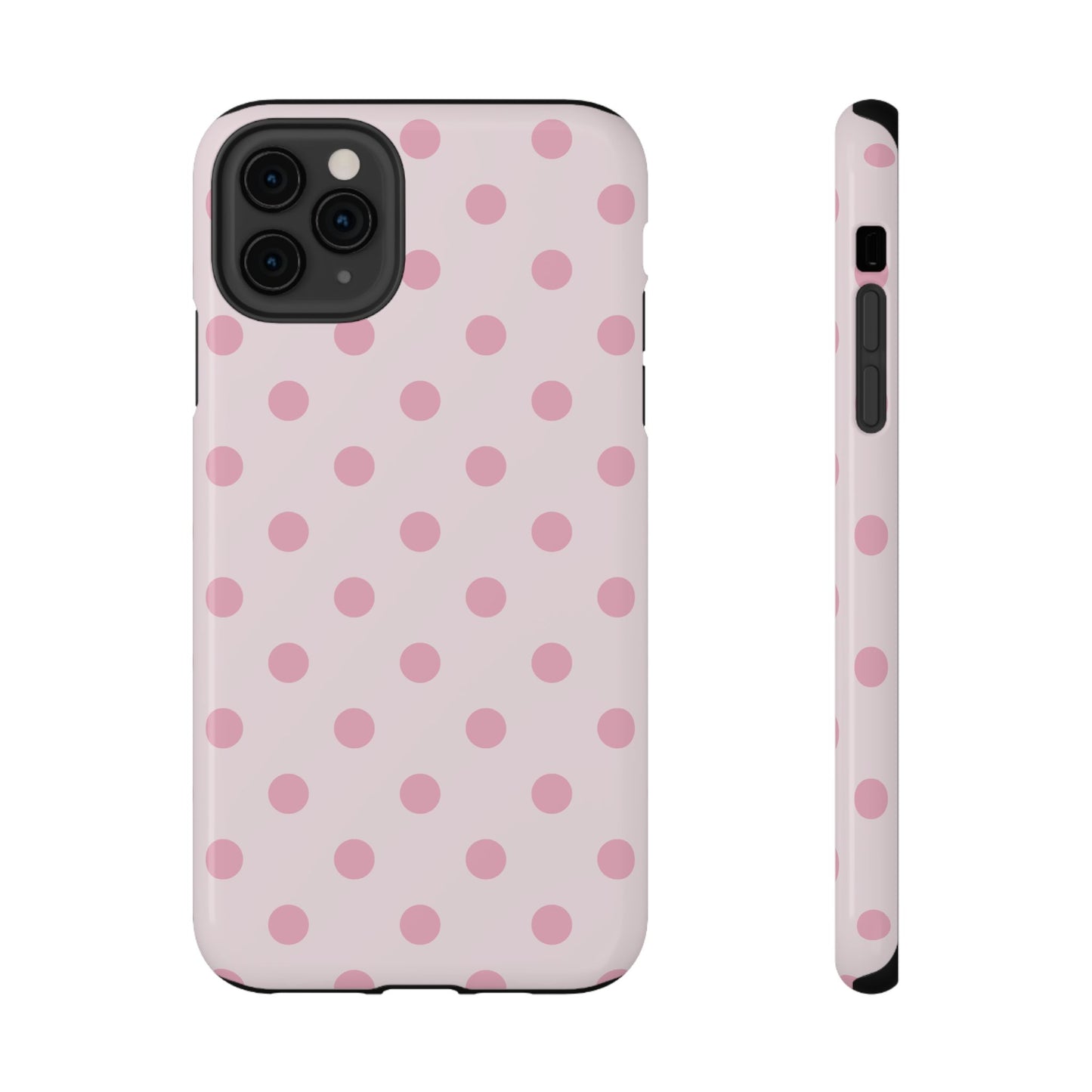 Pink Sprinkles Polka Dots iPhone Case
