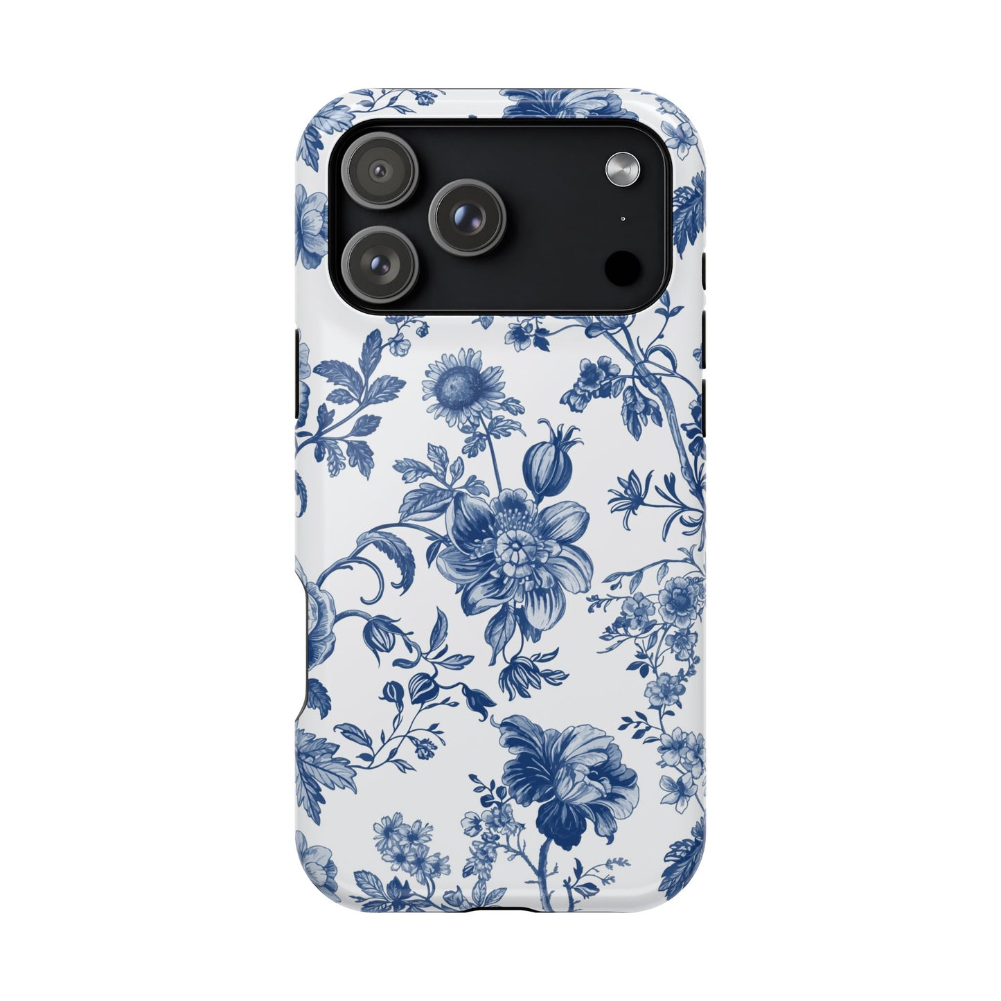 French Navy Toile iPhone Case