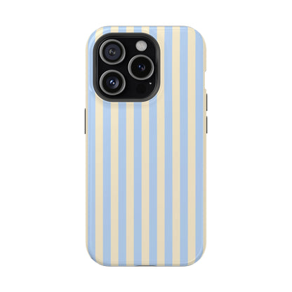 Lemon Sky Stripes iPhone Case