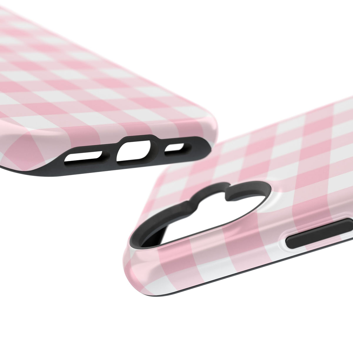 Pink Gingham iPhone Case