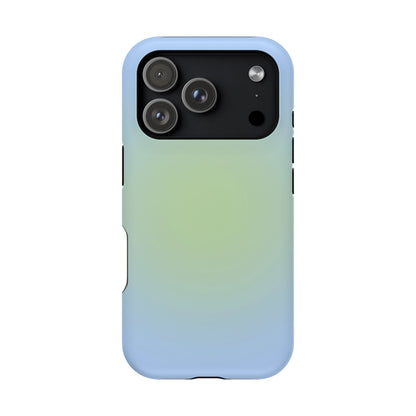 Blue & Green Aura iPhone Case