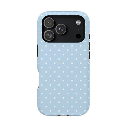 Blue Candy Mini Dots iPhone Case