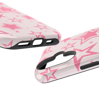 Hot Pink Stardust iPhone Case