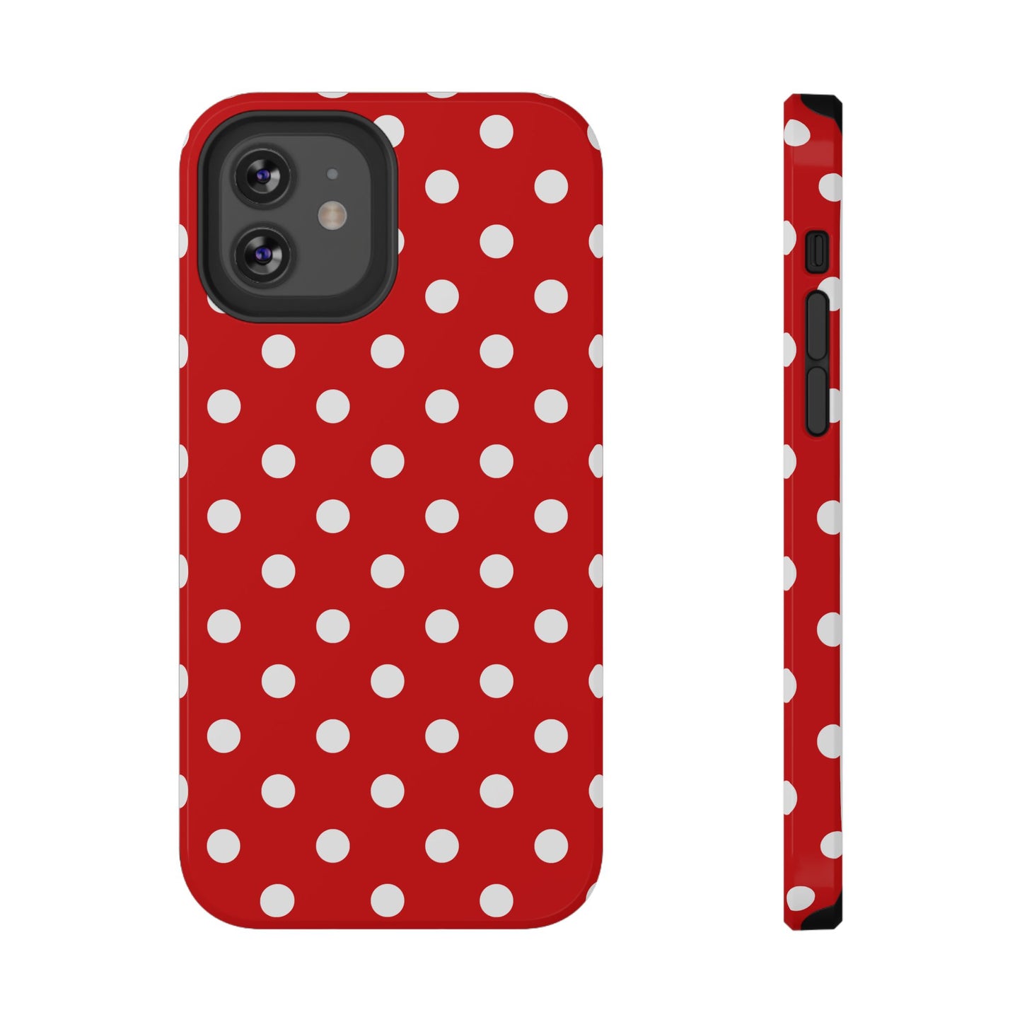 Red Polka Dots iPhone Case