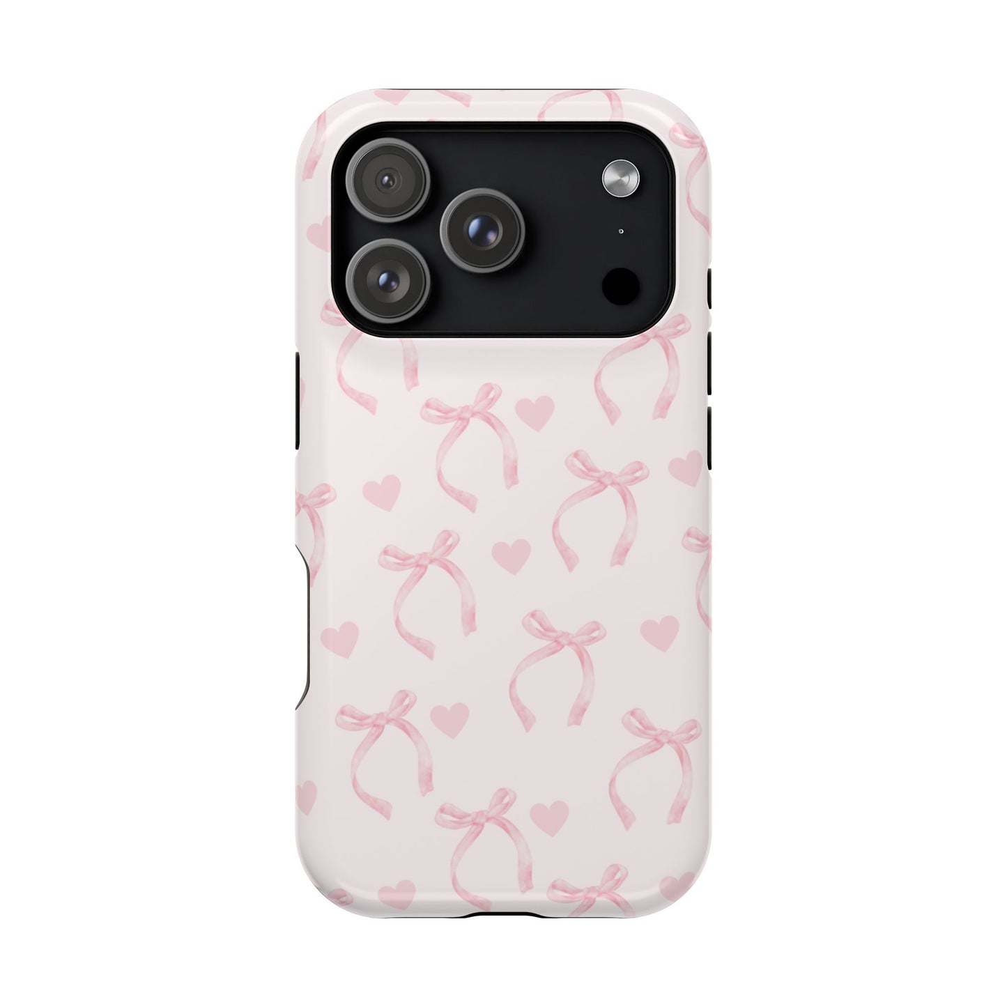 Coquette Pink Bows iPhone Case