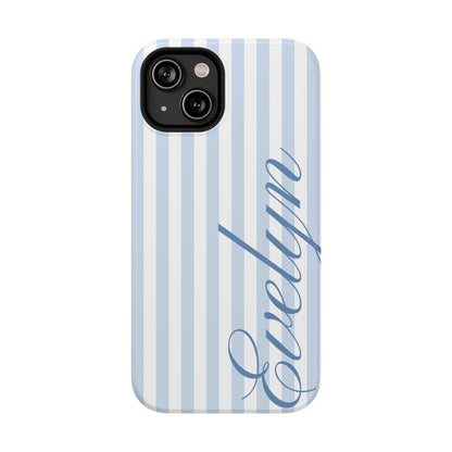 Personalized Blue Beau iPhone Case