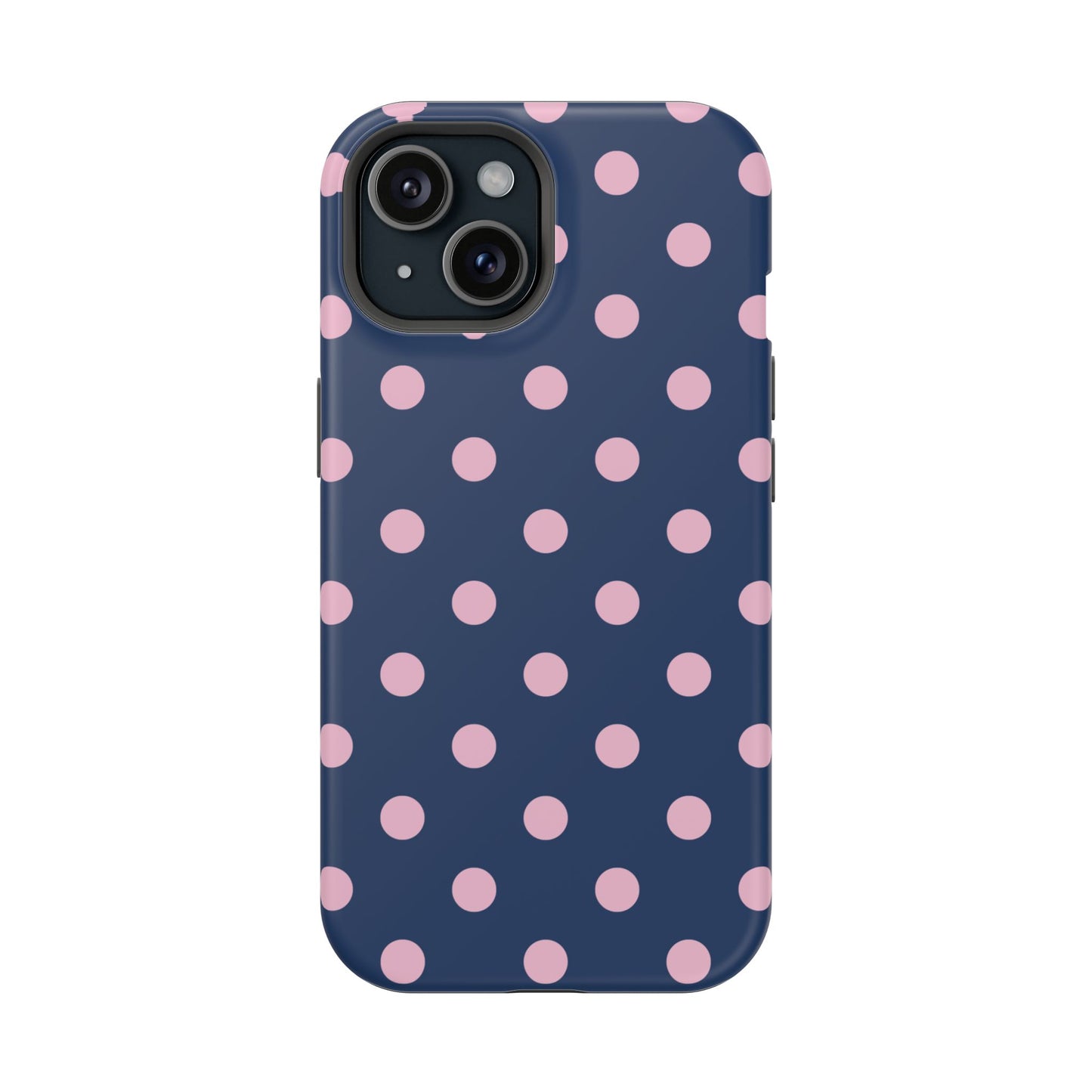 Periwinkle Polka Dots iPhone Case
