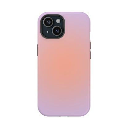 Orange & Purple Aura iPhone Case