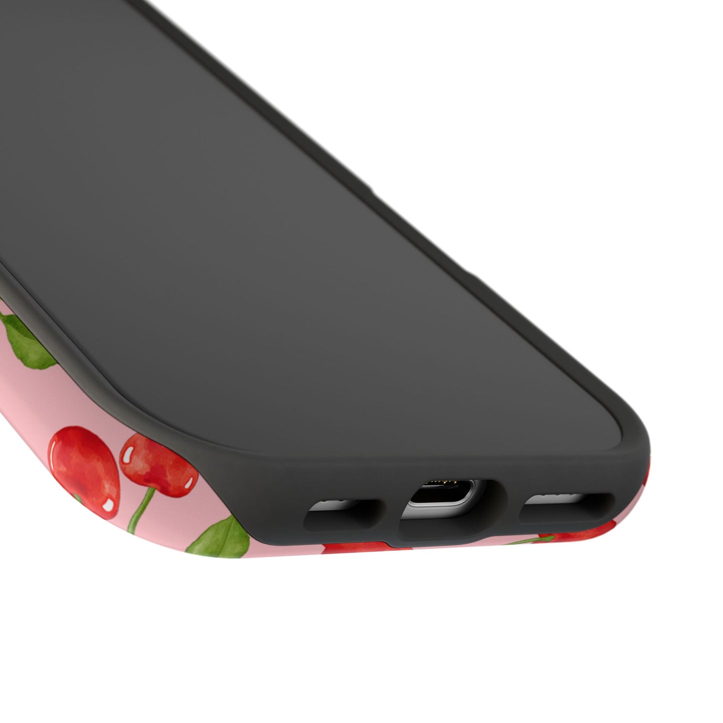Cherry Rain iPhone Case