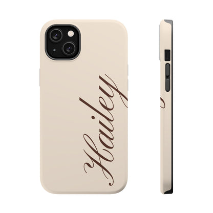 Custom Beige iPhone Case