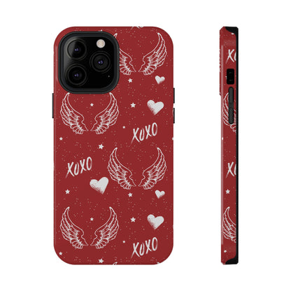 Y2K Red Angels iPhone Case