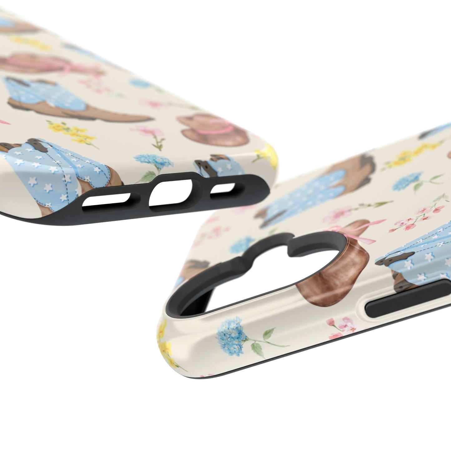 Floral Cowgirl iPhone Case