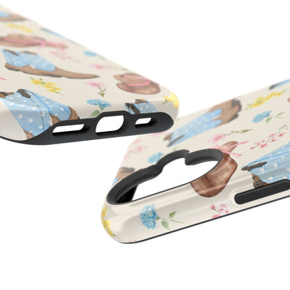 Floral Cowgirl iPhone Case