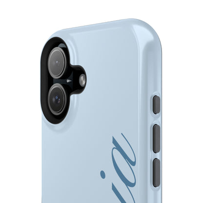 Custom Blue iPhone Case