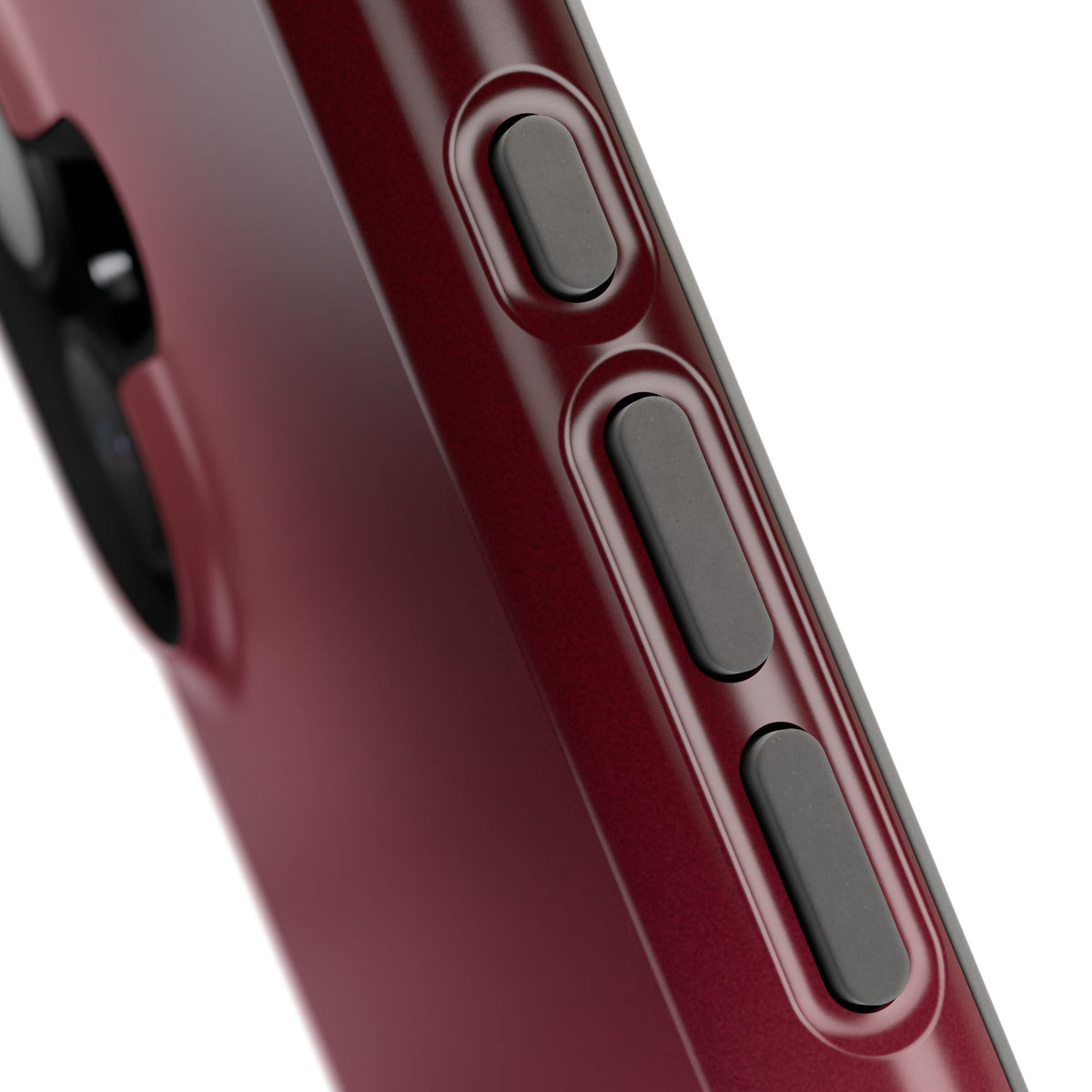 Burgundy Aura iPhone Case