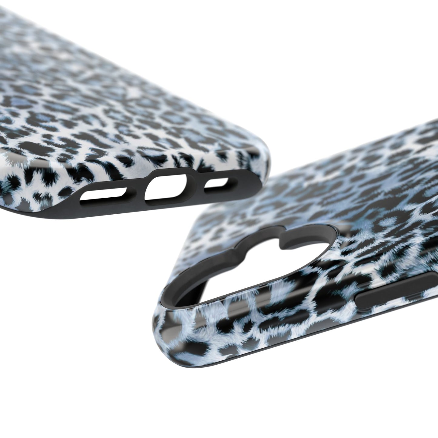 Sapphire Leopard iPhone Case