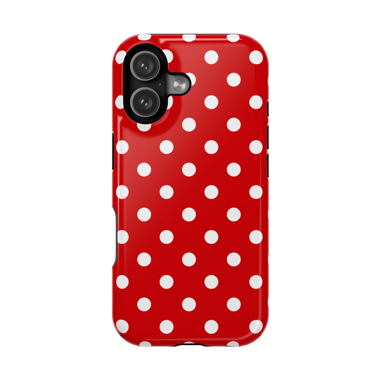 Red Polka Dots iPhone Case