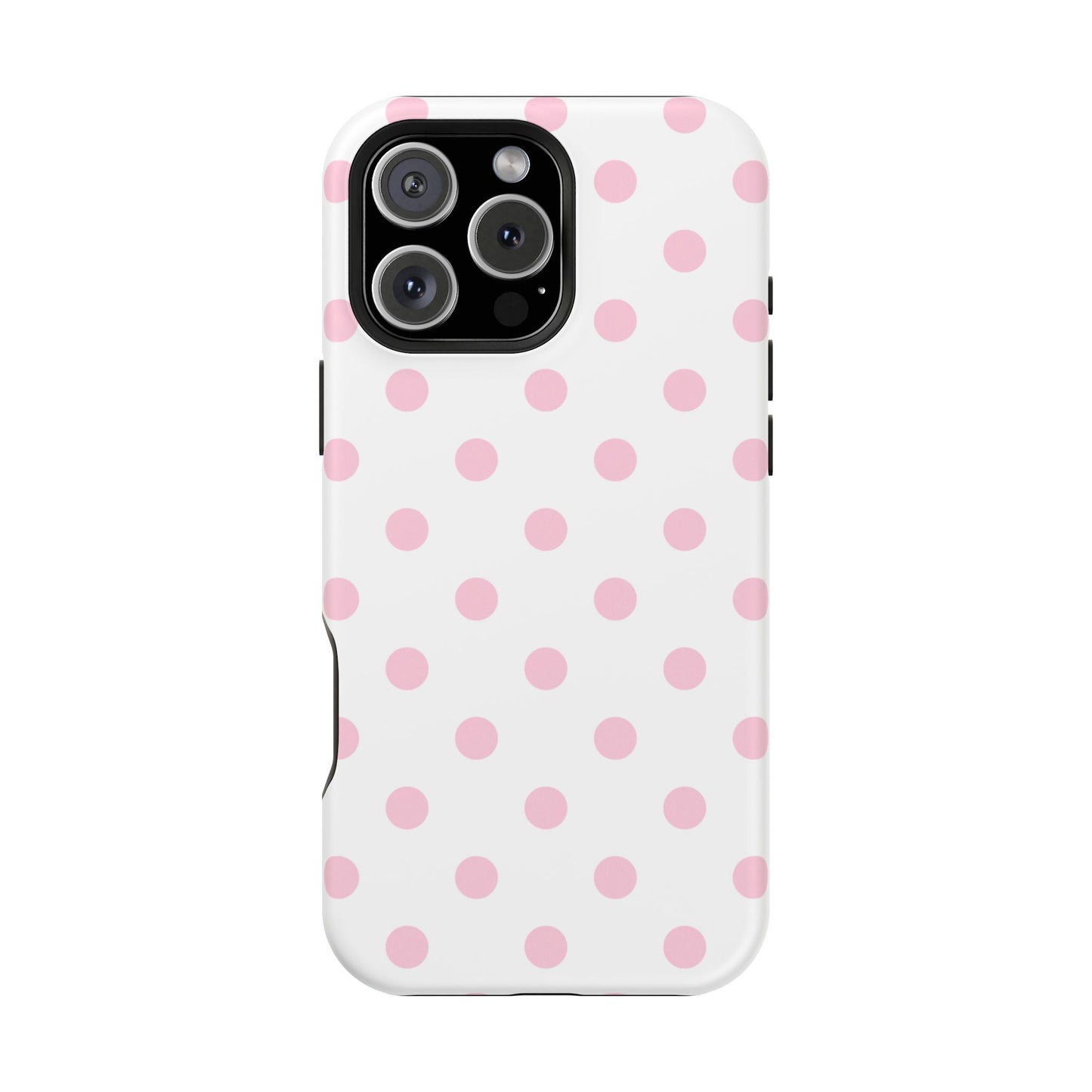 Black Polka Dots iPhone Case