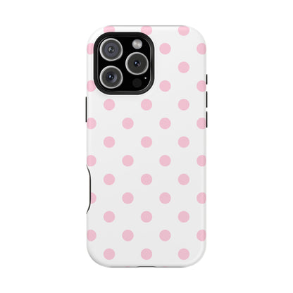 Black Polka Dots iPhone Case