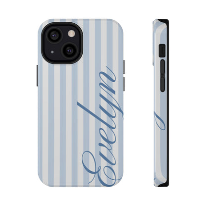 Personalized Blue Beau iPhone Case
