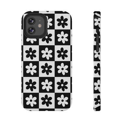 Black & White Garden iPhone Case