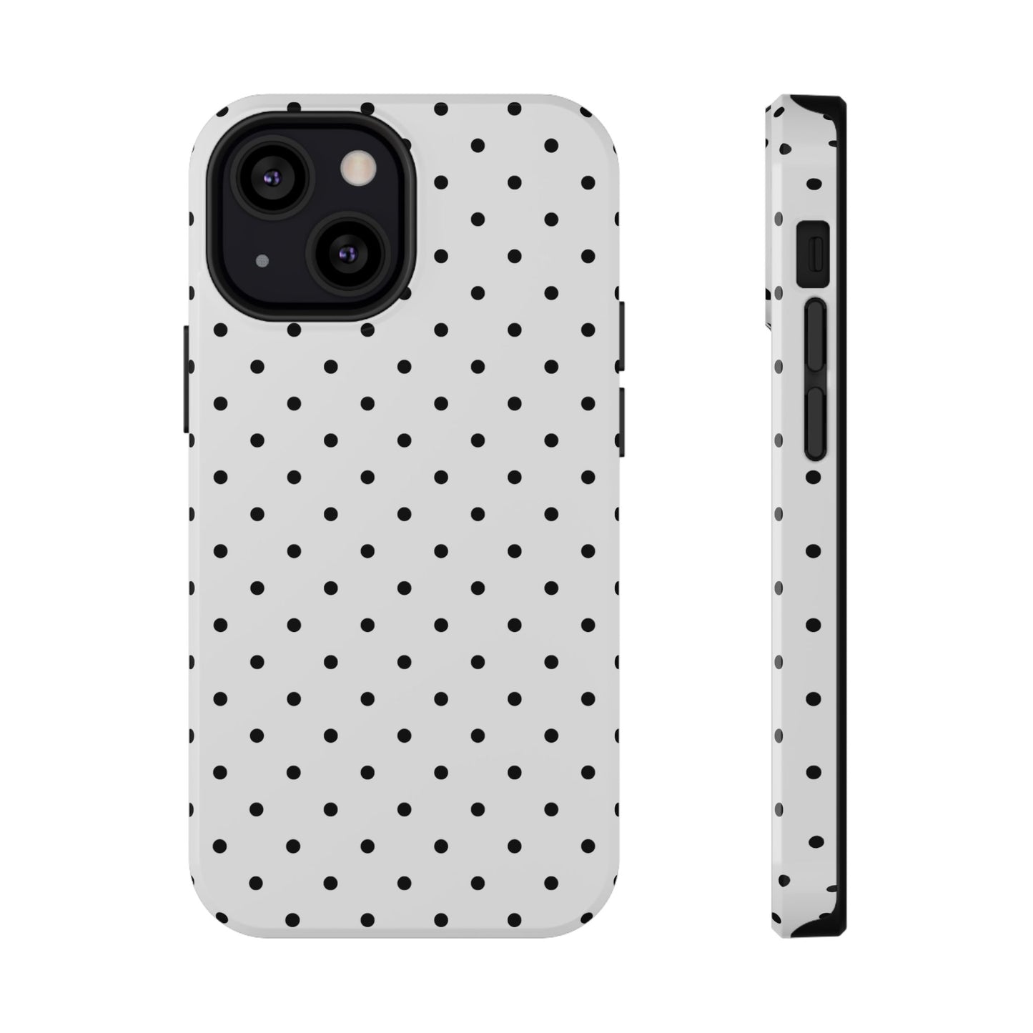 Black Mini Dots iPhone Case