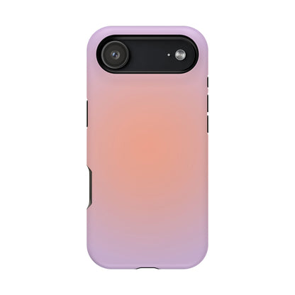 Orange & Purple Aura iPhone Case
