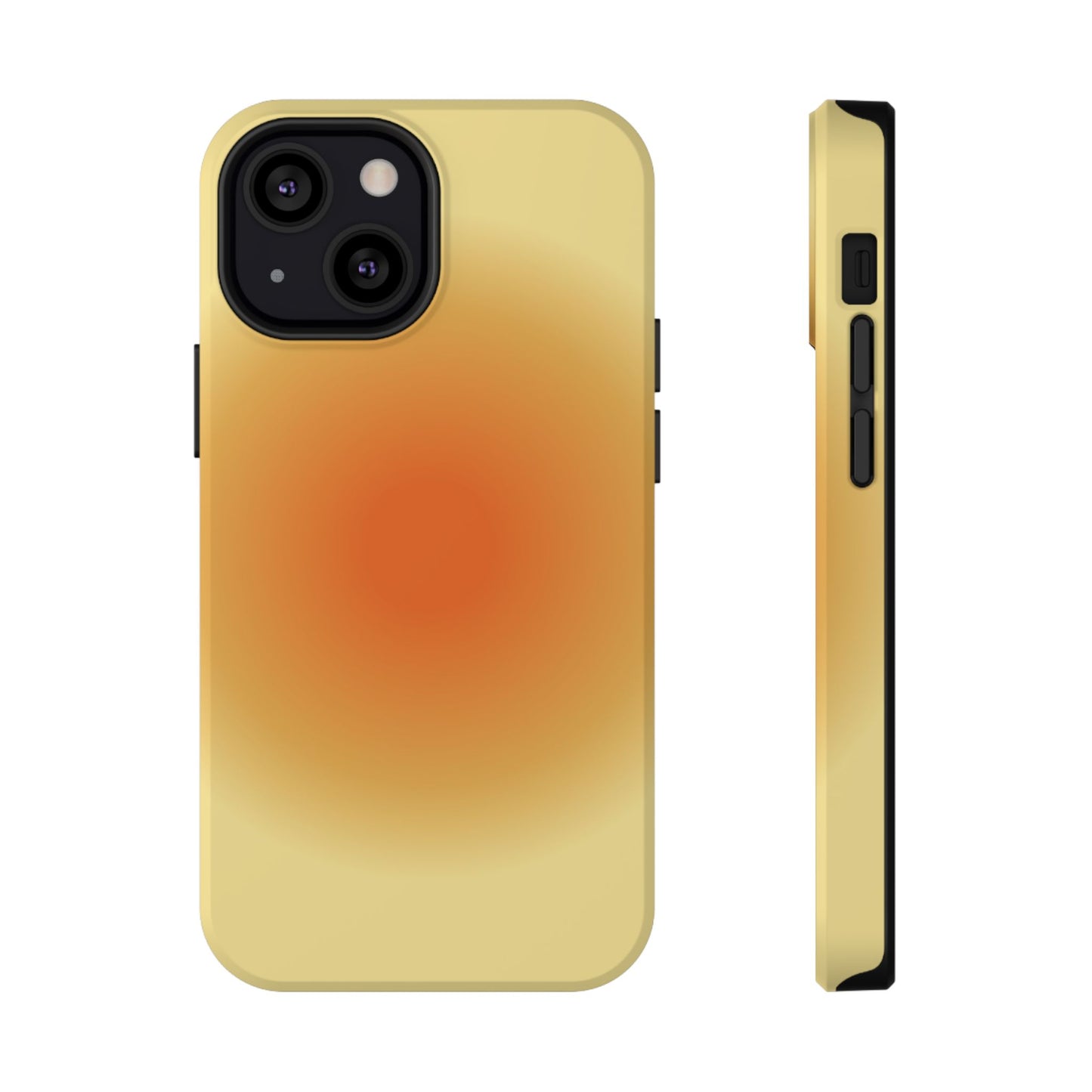 Orange Aura iPhone Case