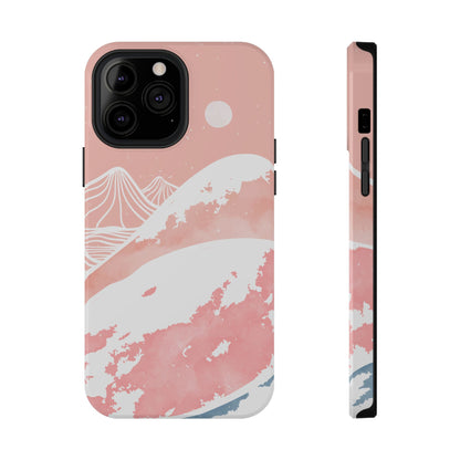 Pink Winter Night iPhone Case