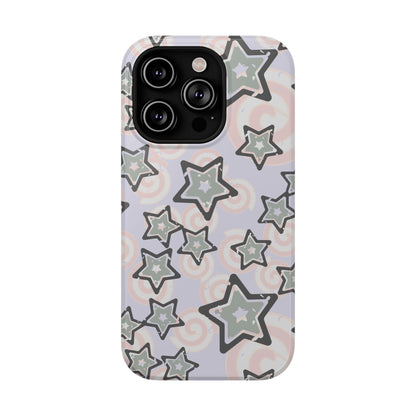 Y2K Gray Star iPhone Case