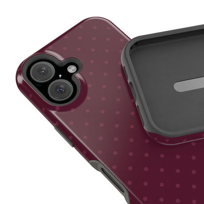 Berry Mini Dots iPhone Case