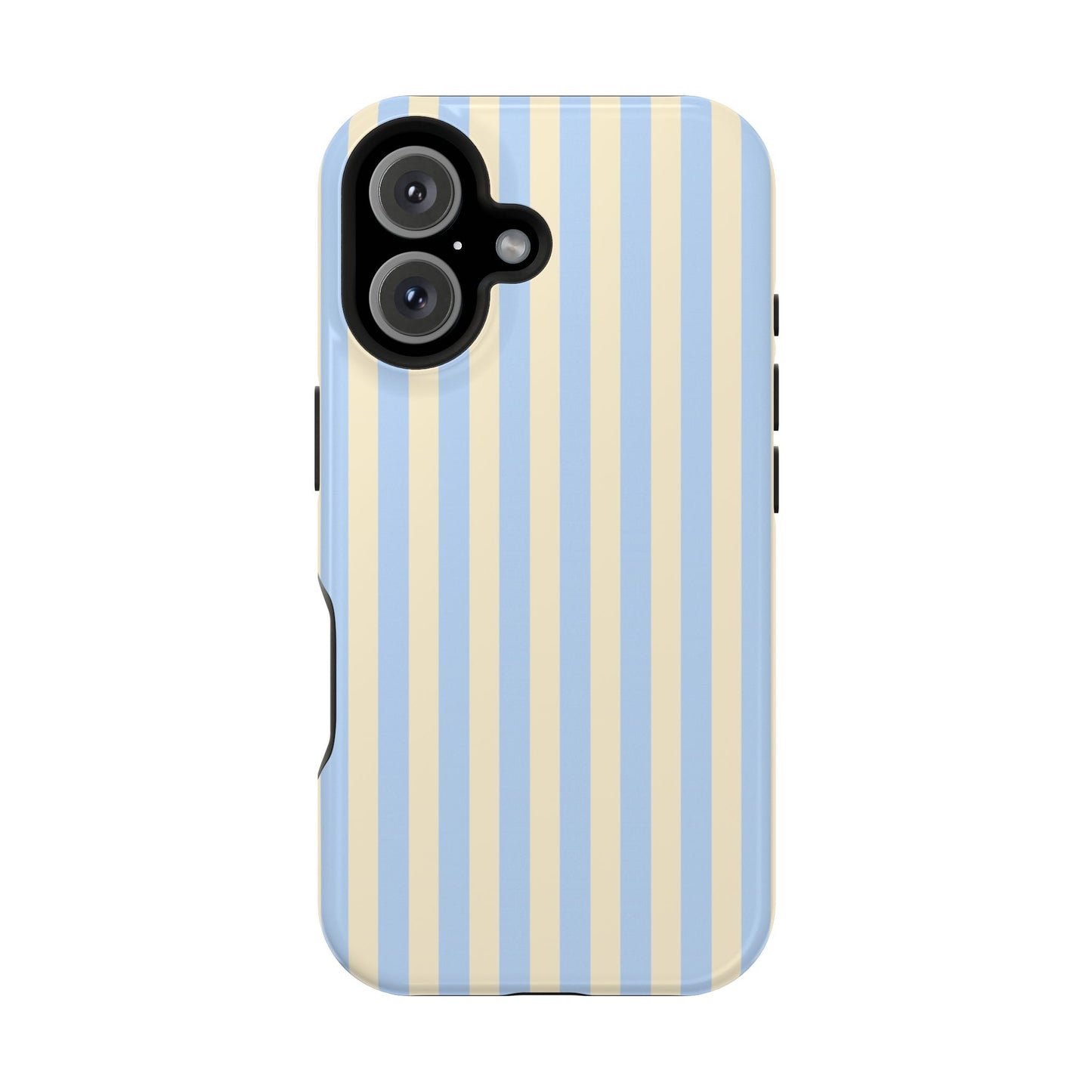 Lemon Sky Stripes iPhone Case