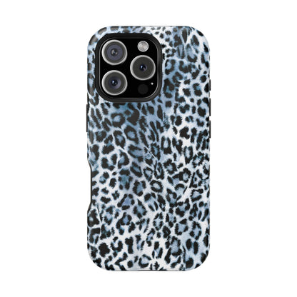 Sapphire Leopard iPhone Case