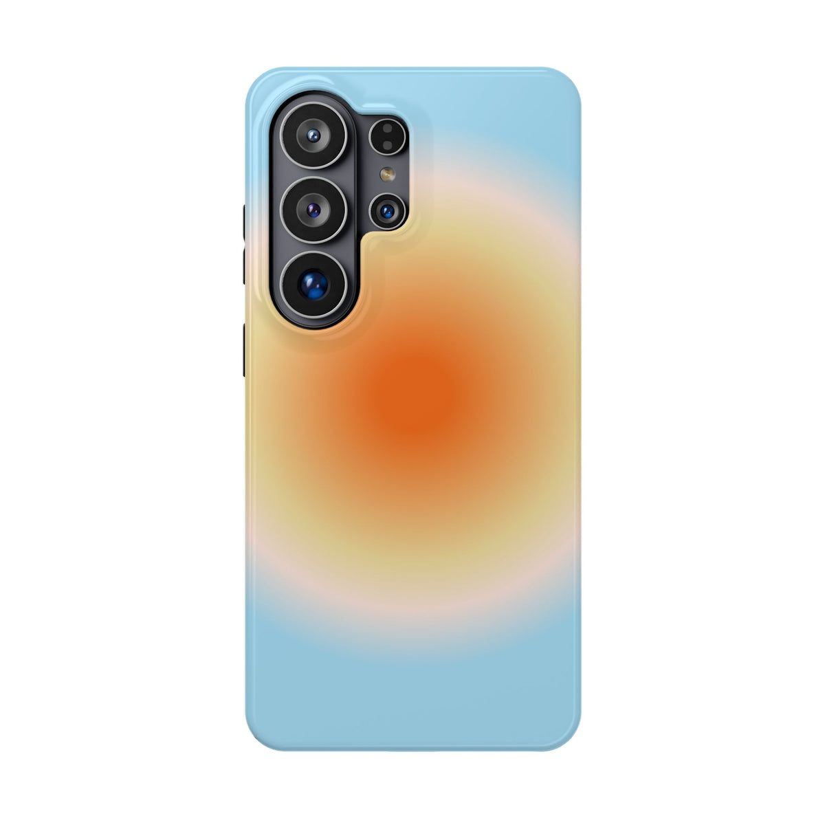 Orange & Blue Aura Samsung Case