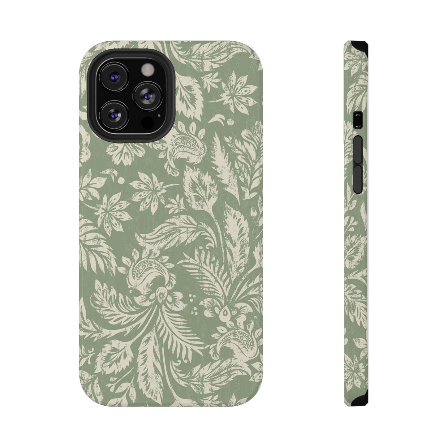 Sage Paisley iPhone Case