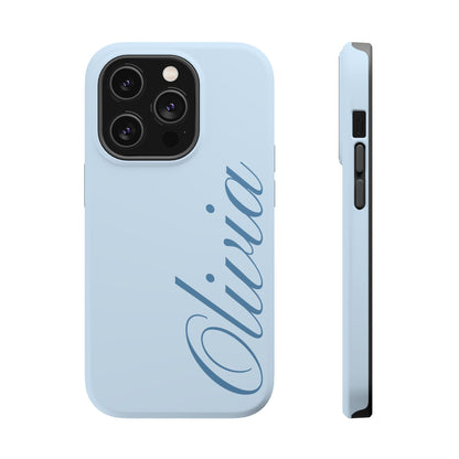 Custom Blue iPhone Case