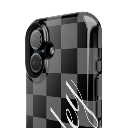 Custom Twilight Checkered iPhone Case