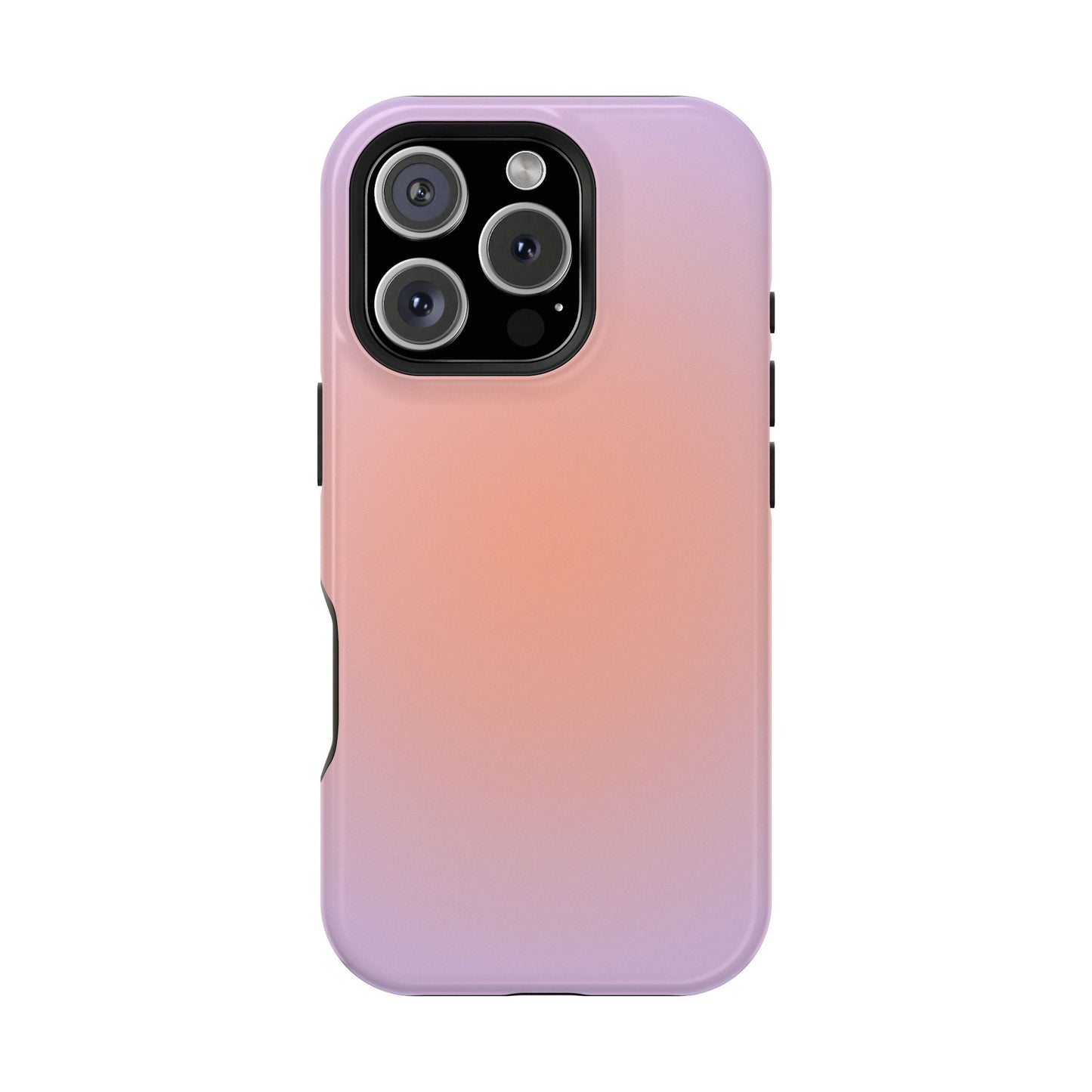 Orange & Purple Aura iPhone Case
