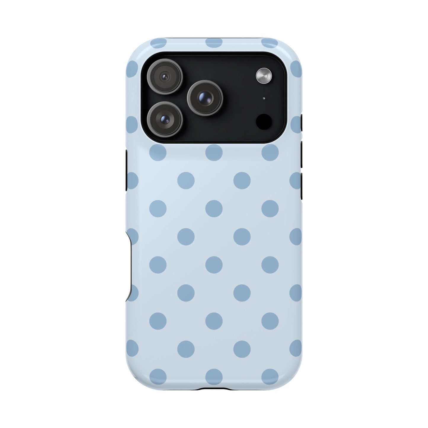 Blue Sprinkles Polka Dots iPhone Case