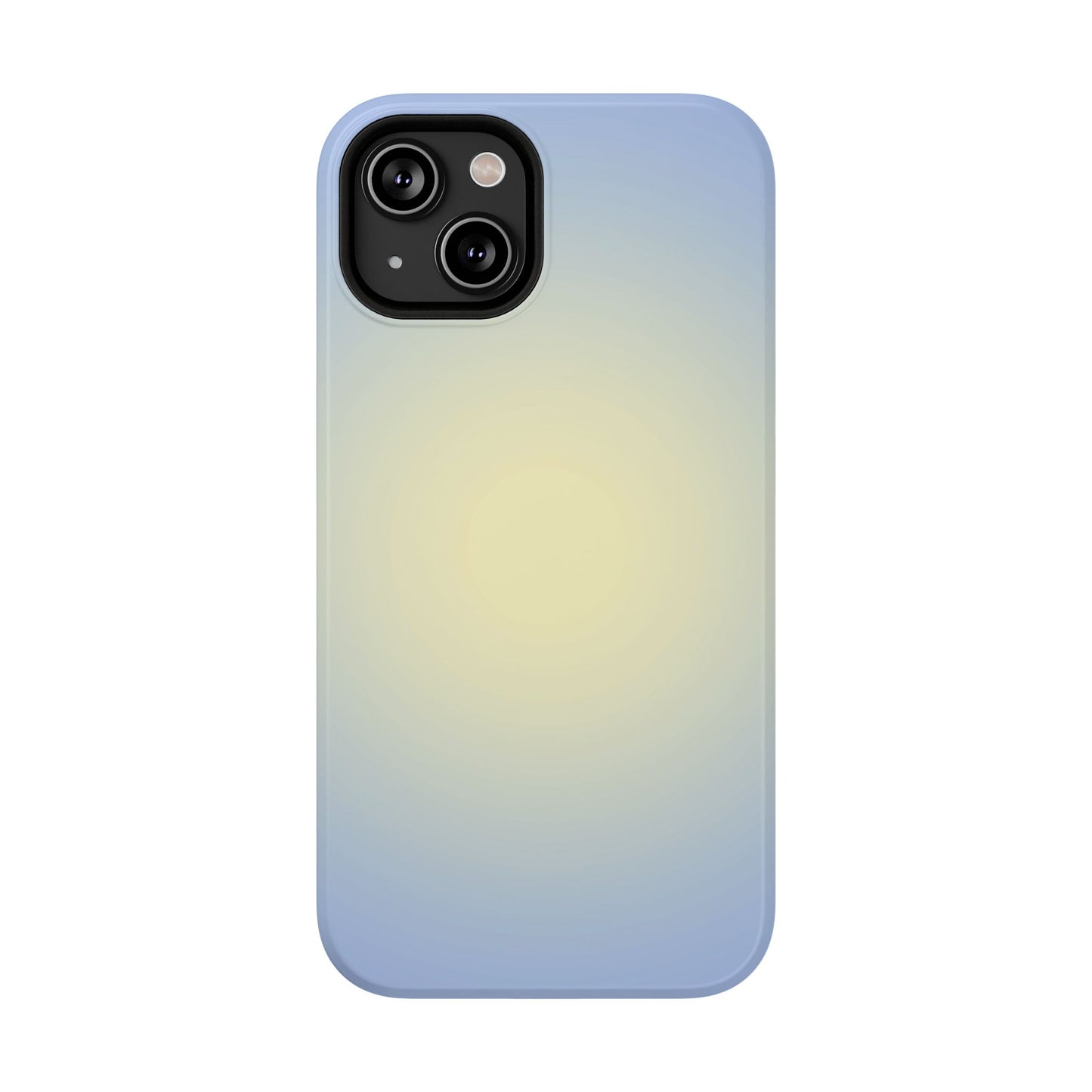 Blue & Yellow Aura iPhone Case