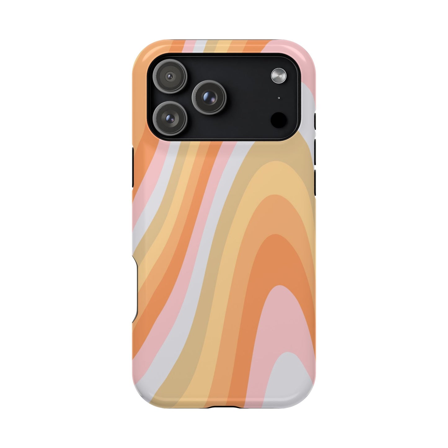 Rainbow Waves iPhone Case