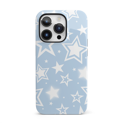 Blue Stardust iPhone Case